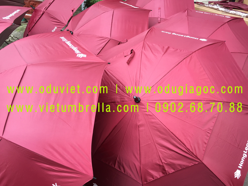 xưởng sản xuất ô dù cầm tay in logo quảng cáo